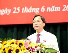 Ông Hoàng Trung Dũng tái đắc cử chủ tịch HĐND tỉnh Hà Tĩnh
