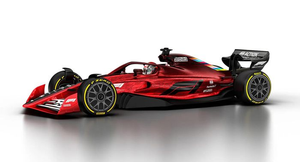 Rỏ rỉ hình ảnh xe đua F1 năm 2022