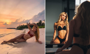 Ảnh: Cô gái gầy còm thành người mẫu thể hình nổi tiếng thế giới