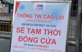 TP.HCM phong tỏa tạm thời siêu thị Mega Market An Phú