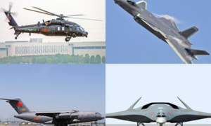 Lạ lùng dàn máy bay mang số 20 của không quân Trung Quốc