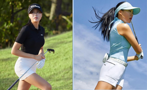 Nữ golf thủ Hàn Quốc đẹp không kém các siêu mẫu