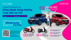 Chubb Life Việt Nam tung khuyến mại khủng hơn 2 tỷ đồng nhằm tri ân khách hàng 
