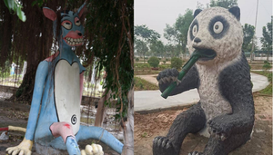 Những bức tượng gây ám ảnh khiến hội yếu tim 'xách dép chạy 8 hướng'