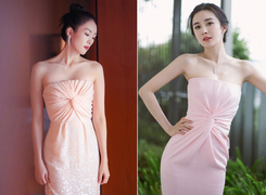 Diện cùng bộ váy, Dương Mịch bị chê khí chất thua cả bản sao Chương Tử Di 