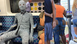 Nổ đom đóm mắt với các kiểu 'thời trang phang thị giác' của hội chơi trội