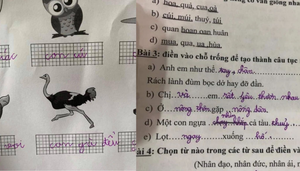 'Xỉu ngang' với các bài tập bá đạo của hội học sinh nhí: Đen Vâu cũng bị lôi vào