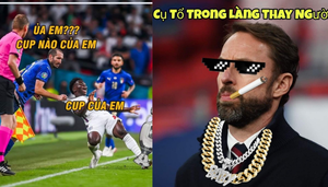 Italy vô địch EURO, ‘điểm nhấn’ gây cười nhất trận chính là hai nhân vật này