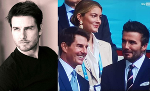 Tom Cruise phong độ ra sao mà lấn át cả David Beckham khi xem chung kết EURO?
