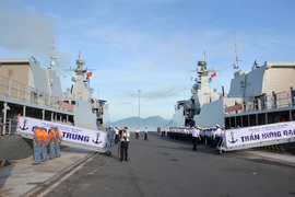 Hai tàu hộ vệ của Việt Nam lên đường tham gia thi đấu Army Games 2021 tại LB Nga