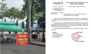 Thu hồi văn bản cách ly tại nhà người từ TP Vũng Tàu về TP Bà Rịa