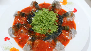 Cách làm tôm sống tái chanh cực đơn giản 