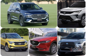 Xếp hạng xe đa dụng tháng 6/2021