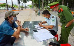 TP.HCM phạt người vi phạm Chỉ thị 16 gần 5 tỷ đồng 