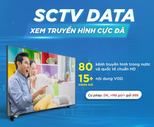 Xem phim và thưởng thức thể thao 'trong lòng bàn tay' với SCTV Data của MobiFone