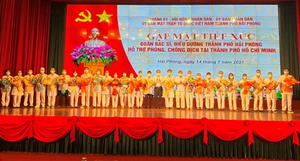 114 bác sĩ, điều dưỡng Hải Phòng chi viện TP.HCM chống dịch COVID-19