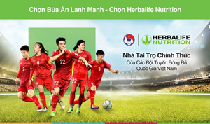Herbalife Việt Nam: Nhà tài trợ cho đội tuyển bóng đá quốc gia Việt Nam
