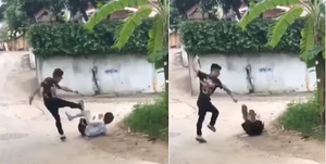 Tạm giữ kẻ hành hung dã man nam thanh niên ở Phú Thọ