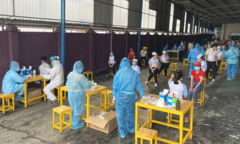 TP.HCM: Doanh nghiệp được hoạt động nếu công nhân lưu trú tại nhà máy