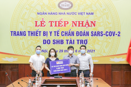 SHB tiên phong tặng bộ kit xét nghiệm nhanh COVID-19 