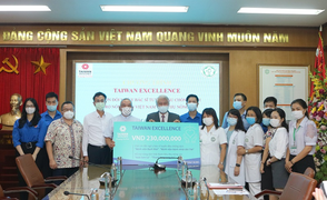 'Taiwan Excellence' tri ân, động viên khích lệ đội ngũ y bác sĩ tuyến đầu 
