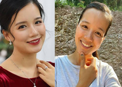 MC Minh Trang VTV khoe mặt mộc, móng tay thâm đen