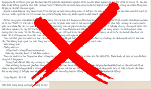 Bộ Y tế bác thông tin 'COVID-19 là vi khuẩn nhiễm phóng xạ'