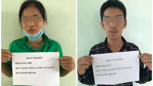 Bắt cặp vợ chồng đánh đập dã man cháu gái ruột 6 tuổi