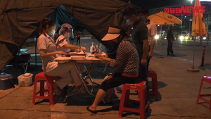 Video: Trắng đêm tại chốt phòng dịch COVID-19 ở cửa ngõ Thủ đô 