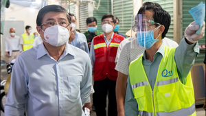 Video: Chủ tịch UBND TP.HCM kiểm tra đột xuất chợ truyền thống