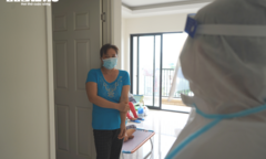 TP.HCM: Bệnh nhân COVID-19 thứ 10.000 ở Bệnh viện dã chiến số 8 xuất viện