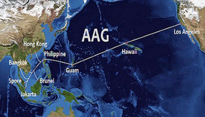 Vừa sửa xong 2 lỗi, tuyến cáp biển AAG tiếp tục gặp sự cố