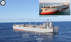 Hai tàu chiến Iran bất ngờ xuất hiện ở eo biển Manche