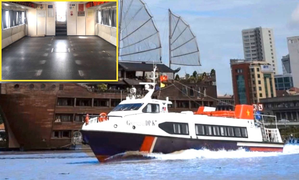 Rau củ quả từ miền Tây khởi hành về TP.HCM trên con tàu chở khách giá triệu USD