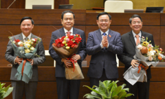 Quốc hội bầu 4 Phó Chủ tịch Quốc hội khoá XV