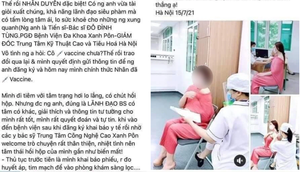 Cô gái khoe được tiêm vaccine nhờ 'người anh': Lãnh đạo BV Xanh Pôn lên tiếng