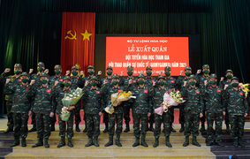 Đội tuyển Hóa học Việt Nam xuất quân tham dự Army Games 2021