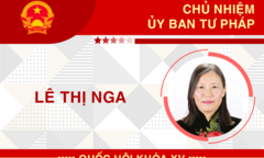 Infographic: Sự nghiệp Chủ nhiệm Ủy ban Tư pháp của Quốc hội Lê Thị Nga