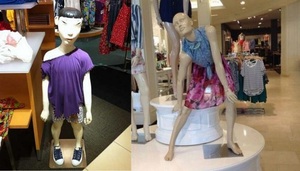 Hội ma-nơ-canh kỳ quặc từ hình dáng đến gương mặt, nhìn thôi đã mất ngủ