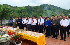 Bộ Quốc phòng tri ân 50 tỷ đồng tu bổ Nghĩa trang Liệt sỹ Vị Xuyên, Hà Giang