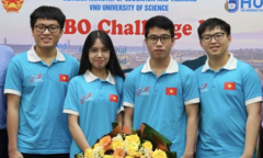 Cả 4 thí sinh Việt Nam thi Olympic quốc tế môn Sinh học giành huy chương 