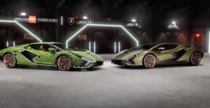 Cận cảnh siêu xe Lamborghini Sian làm từ mảnh ghép Lego có thể di chuyển được
