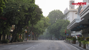 Video: Hà Nội vắng lặng ngày đầu thực hiện Chỉ thị 16