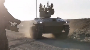 Video: Robot chiến đấu điều khiển từ xa của Nga sử dụng ở Syria