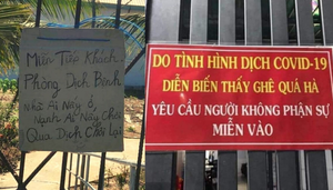 Dân tình thi nhau treo bảng 'bo xì' tạm thời, hẹn 'hết dịch chơi lại'
