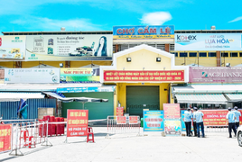 1 tiểu thương bán chè dương tính SARS-CoV-2, Đà Nẵng đóng cửa chợ Cẩm Lệ