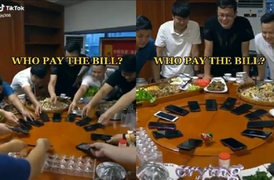 Clip: Hồi hộp trò chơi tìm người thanh toán tiền ăn nhậu