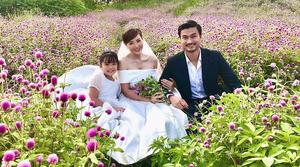 Ảnh cưới tuyệt đẹp của Lệ - Đồng 'Mùa hoa tìm lại'