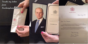 Cô gái Anh sung sướng khi nhận thư cảm ơn của Nữ hoàng Elizabeth II