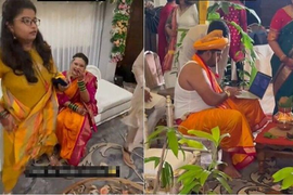 Đang cưới, chú rể lao ra ôm laptop khiến cô dâu chưng hửng 